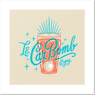 Le Car Bomb Posters and Art